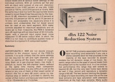 1976 DBX II Noise Reduction System Model 122 - s l960